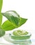 Spa cosmetics and plants