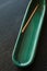 Spa incense stick on green jade color ceramic holder