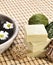 Spa organic soap and massage stones