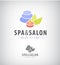 Spa salon relax icon isolated