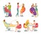 Spa Salon Treatment and Procedures Icons Vector