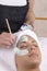 Spa Skincare Mask Application