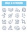 Space & Astronomy Doodle Icons