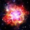 Space Background with Colorful Galaxy Cloud Nebula. The elements of this image furnished by NASA