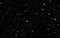 Space background. Cosmos texture on black backdrop. Dark universe with constellations in flat design. Starry milky way