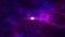 Space background. Flight in space with simulation of galaxies and nebulae. Stunning galaxy. Night sky with stars and