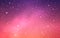 Space background. Purple colorful galaxy. Realistic nebula with white stars. Magic milky way. Futuristic cosmos backdrop