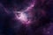 Space background with realistic nebula and shining stars. Cosmos with stardust and milky way. Magic color galaxy