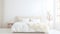 space blurred house interior white