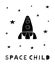 Space child poster.