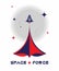 Space force USA logo new division