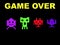 Space invaders game over