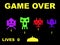 Space invaders game over