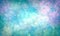 Space light multicolor grunge starry retro watercolor background. blue, purple, green, pink shades