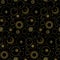 Space Luxury Seamless Pattern