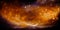 Space nebula panorama, beautiful Night sky.