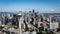Space Needle and downtown Seattle Washington with Mount Rainier on the horizion
