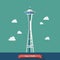 Space Needle. Observation tower