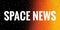 Space News Website Page Header