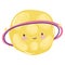 Space saturn planet adventure galaxy cute cartoon icon