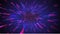 Space speed abstract background. Motion light starburst zoom vector