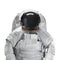 Space suit astronaut isolated on white background