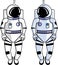 Space Suit Vector file