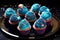 Space Themed Cupcakes with Colorful Frosting