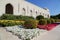 The spaces, the play of light, the symmetries and the flowers of the most beautiful mosque in Oman