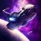 Spaceship fleet alien planet
