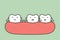 Spacing teeth diastema, dental problem