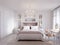 Spacious and Bright Modern Contemporary Classic Bedroom