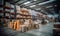 A Spacious Warehouse Filled With Abundant Cartons of Various Sizes