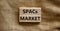 SPACs market symbol. Wooden blocks with words `SPACs, special purpose acquisition companies market` on beautiful canvas backgrou