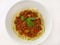 Spaghetti Bolognaise with Basil