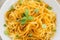 Spaghetti with bottarga