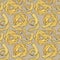 Spaghetti fettuccine pattern. Seamless pasta background. Italian food design.