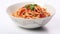 Spaghetti In Oriental Bowl: A Reductionist Form Of Arnoldo Pomodoro Style