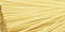 Spaghetti Texture - raw uncooked macaroni