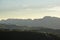 Spain Andalusia Ronda mountain panorama 4 levels blue sky