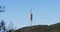 Spain barcelona day time television tower mountain view 4k