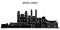 Spain, Cadiz architecture vector city skyline