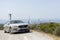 Spain, Campamento June 16 2016 Volvo S90 with windmill electricity TEST DRIVE