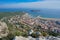 Spain coastal town Estartit Medes islands