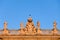 Spain Coat of Arms on Royal Palace in Madrid