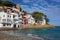 Spain Costa Brava Mediterranean waterfront houses