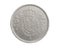 Spain fifty  ptas coin on a white isolated background