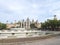 Spain: The fountain of Plaza de Espagna in BArcelona