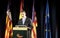 Spain king at speech in mallorca