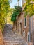 Spain Majorca, steps at the old village Fornalutx